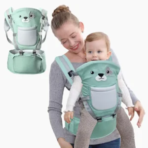 Cangurera Ergonomica Para Bebés 5 Posiciones Ecobaby Original Dog
