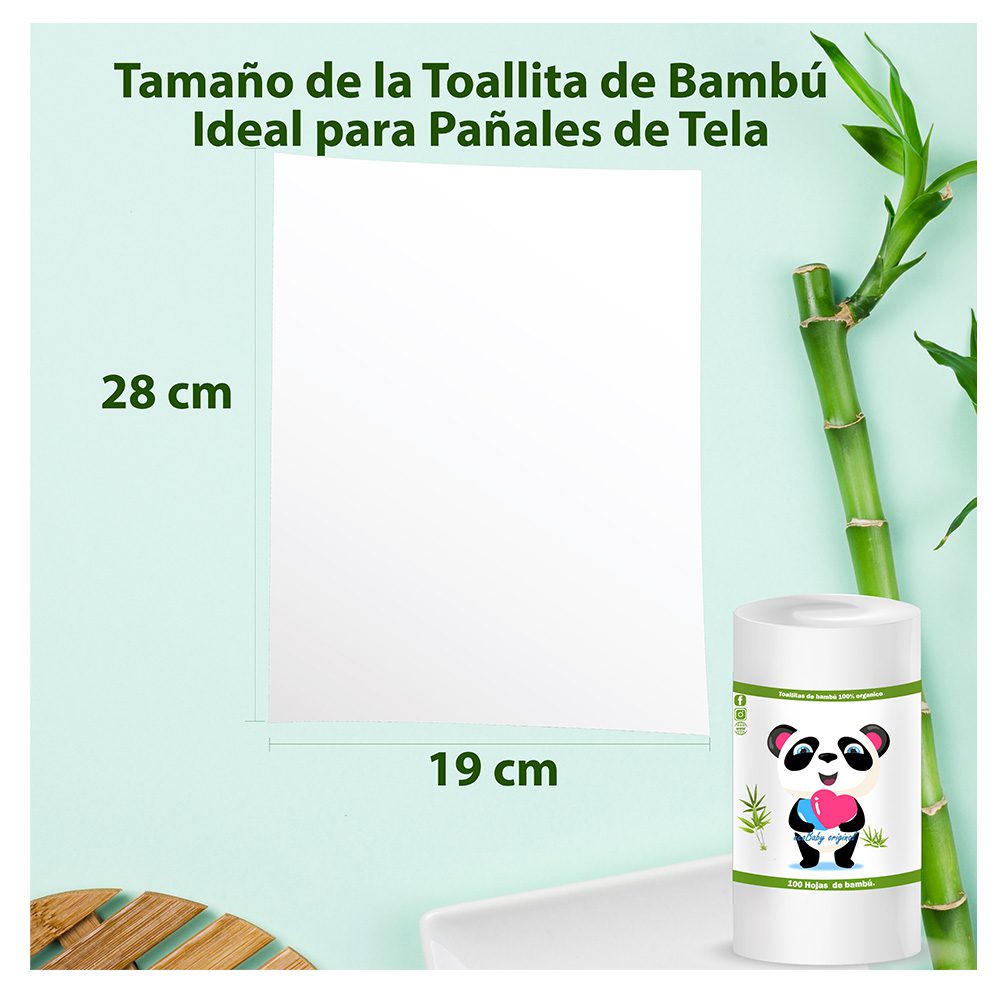 Pañal de Tela Reutilizable con Insertos Nocturnos y Rollo de Bambú - Image 7