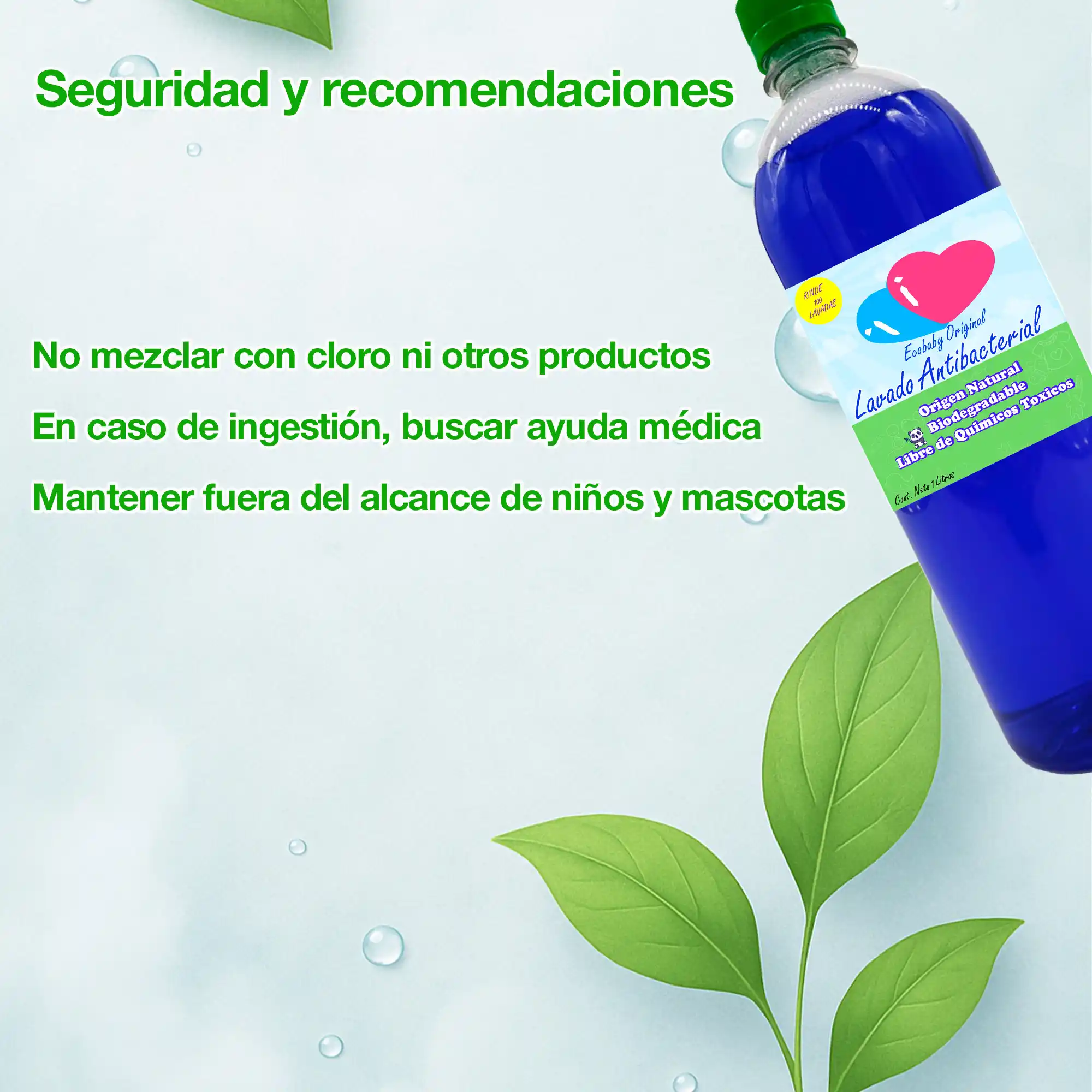 Lavado Profundo Eliminador de Olores para Pañales de Tela - Image 4