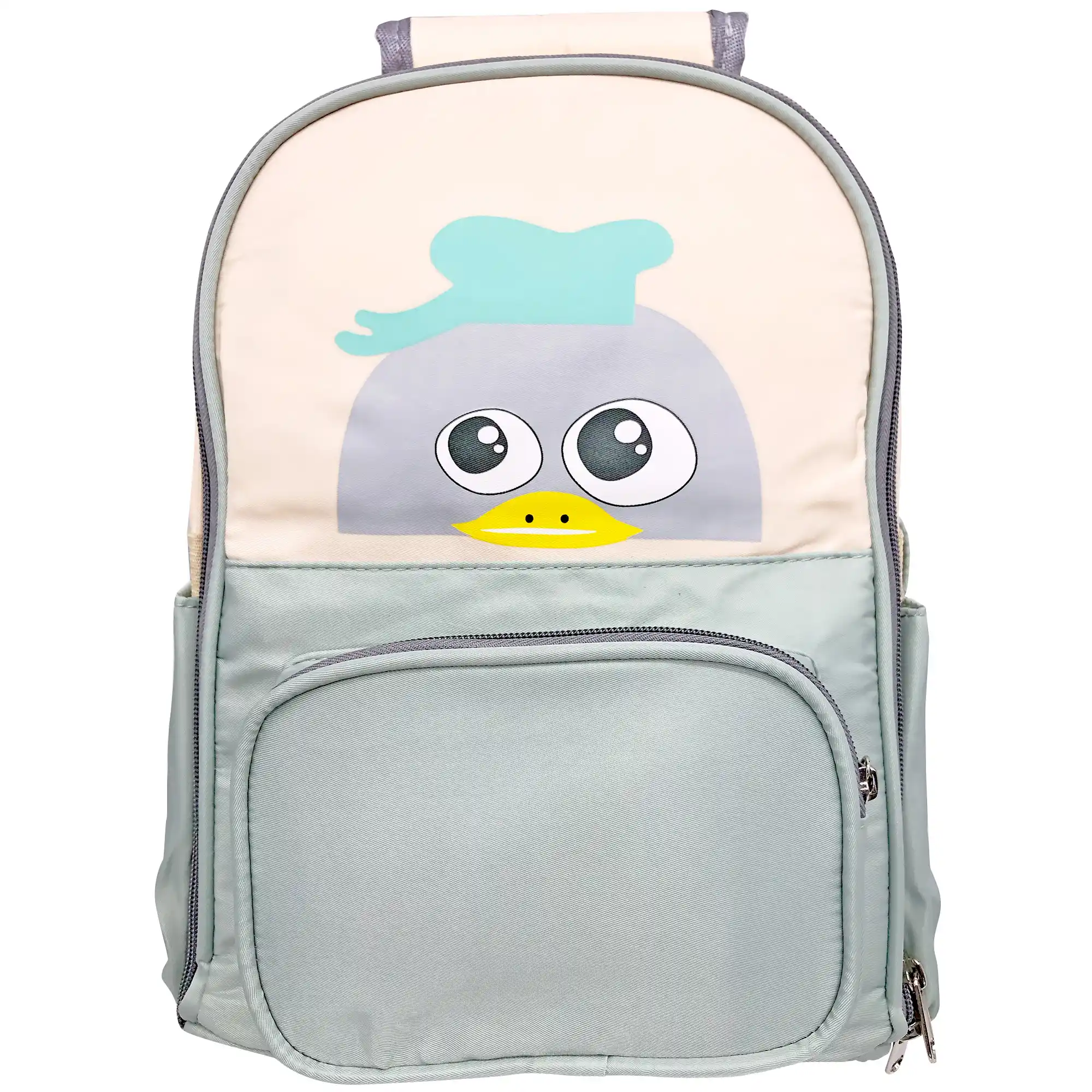 Mochila Porta Biberones Térmica Pato Turquesa