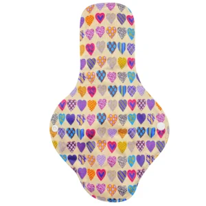 Toalla Femenina Nocturna de Tela Hecho con Amor