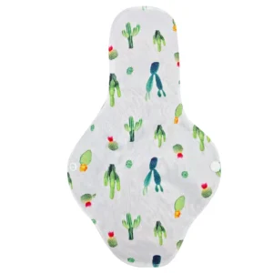 Toalla Femenina Nocturna de Tela Cactus Care